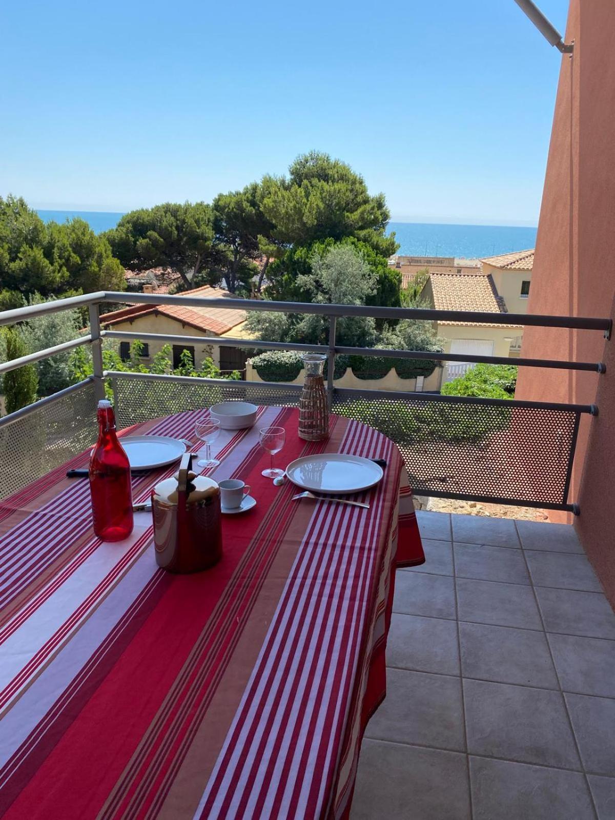 Appartement 4 Pers - Terrasse - Vue Mer - Proche Plage Saint-Pierre-la-Mer  Экстерьер фото